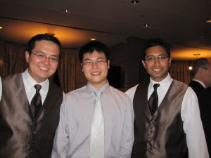 At Jerri's wedding