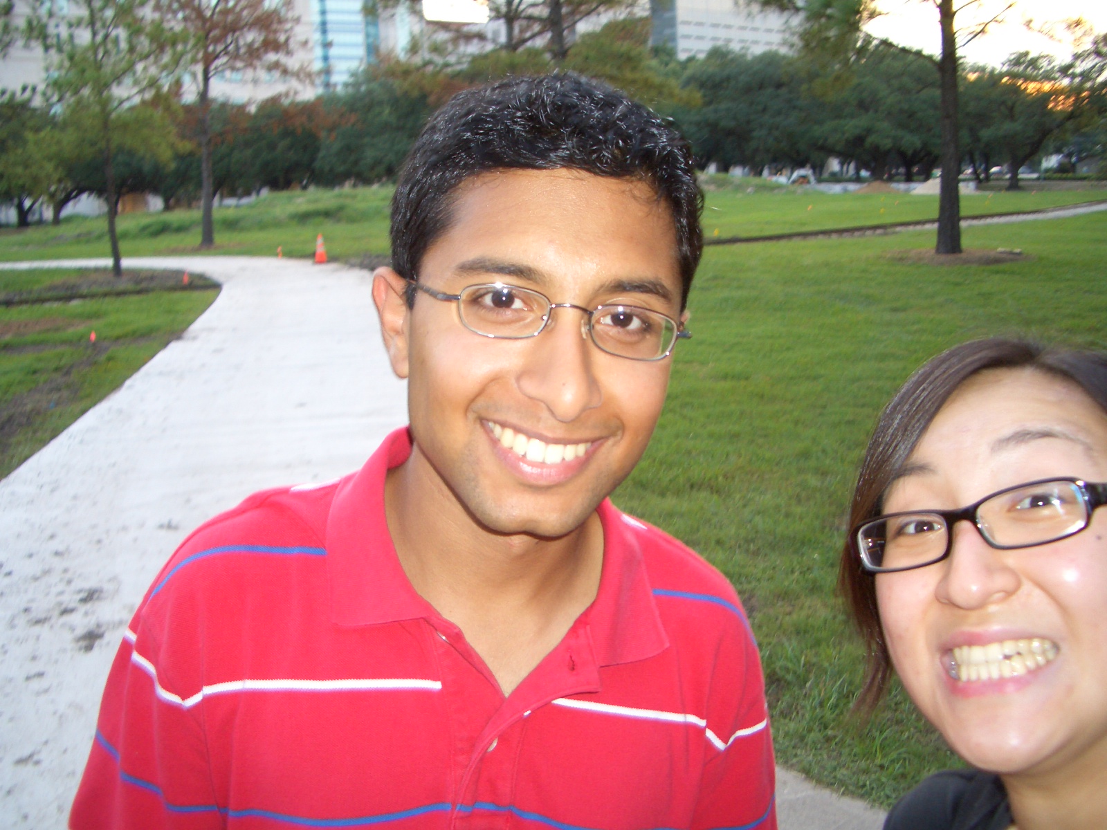 Krishna visiting me in Houston, 2008